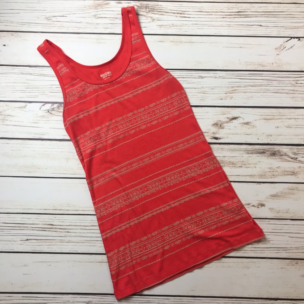 MOSSIMO Coral Striped Tank